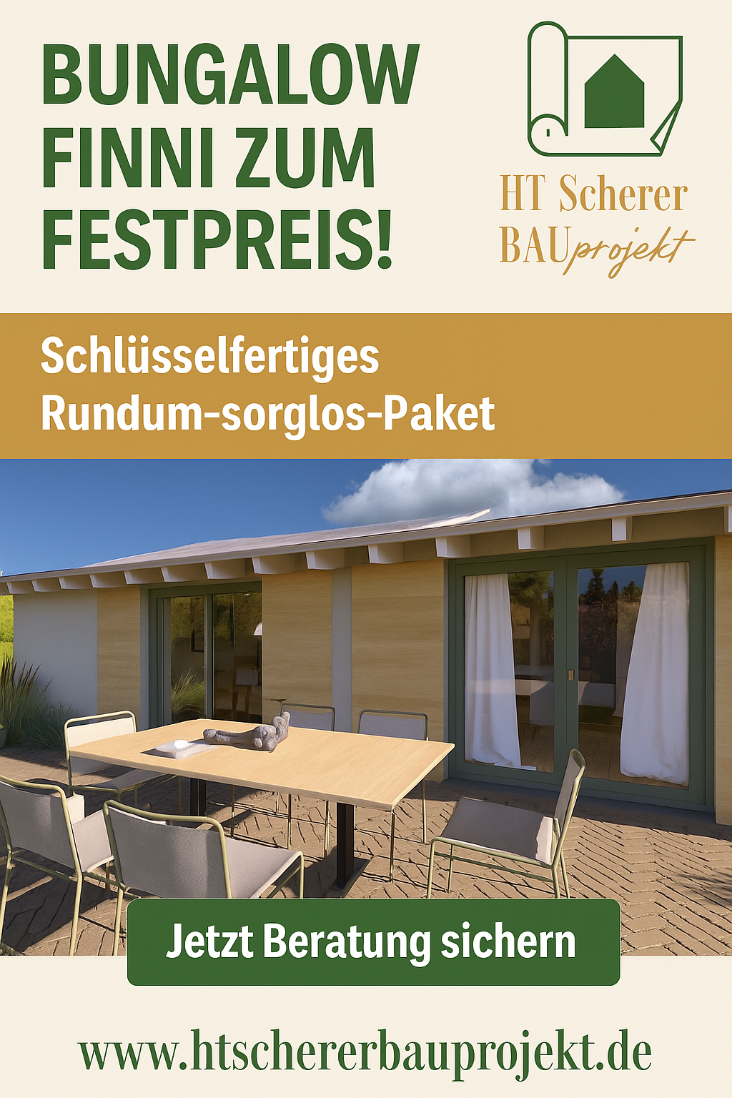 ht-scherer-bauprojekt bietet eine kostenlose Beratung für alle geplanten Häuser an.